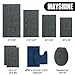 MAYSHINE Bathroom Rug Set | Soft Plush Chenille Bath Mats with PVC Non-Slip Backing, Absorbent Washable Quick Dry Area Rug Sets for Bathroom Floor | 32