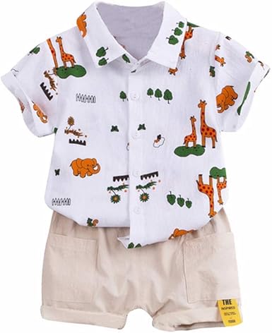 animal print baby boy clothing