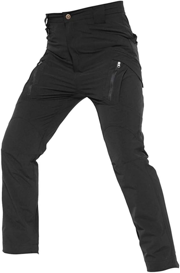 WanYangg Mens Water Resistant Windproof Walking Pants Military Tactical Pants Walking Hiking Climbing Camouflage Trousers Wild Cargo Pants Climbing Trekking Hunting