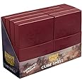 Dragon Shield Cube Shell Blood Red - 8 Units – Durable and Sturdy TCG, OCG Card Storage – Card Deck Box - Compatible with Pokemon Yugioh Commander and MTG Magic: The Gathering Cards