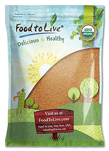 Food to Live Organic Yellow Mustard Seeds, 10 Pounds Non-GMO, Whole Dried Spice, Vegan, Kosher, Bulk, Pungent Flavor. High in Selenium, Fiber for Pickling, Homemade Dips, Dressings, Marinades