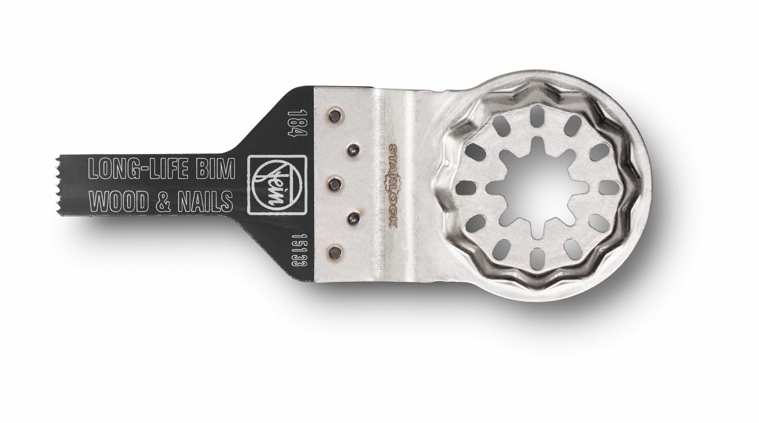 FEIN E-Cut Long-Life-Sägeblatt, Ve. 3 St., Breite 50 mm, Länge 50 mm, Aufnahme Starlock, Bi-Metall mit geschränkter Holzverzahnung