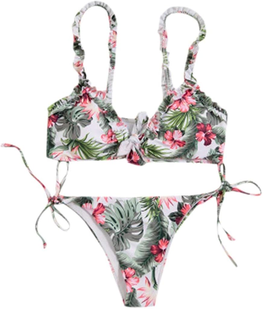 Voberry Bikini Swimsuit for Women, Womens Halter Bikini Swimsuits Two