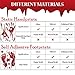 EZIGO 60Pcs Halloween Party Decorations Stickers Bloody Hand/Footprints Bloodstains Clings Scary Zombie Halloween Party Supplies Blood Stickers Indoor/Outdoor Halloween Floor Window Clings 10 Sheets