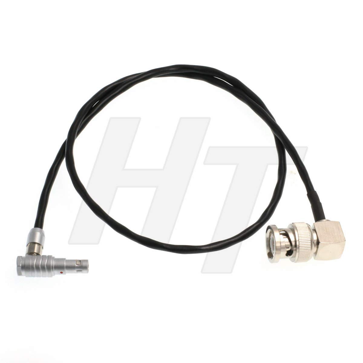 Timecode Sync Cable BNC to 00B 4 Pin Input RED Epic Scarlet Camera DSMC2 Expander (angled 4 pin)