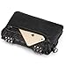 LOYOMA Womens Skull Print Rivet PU Leather Shoulder Bags Tote Purse Handbag (Black Style-2)