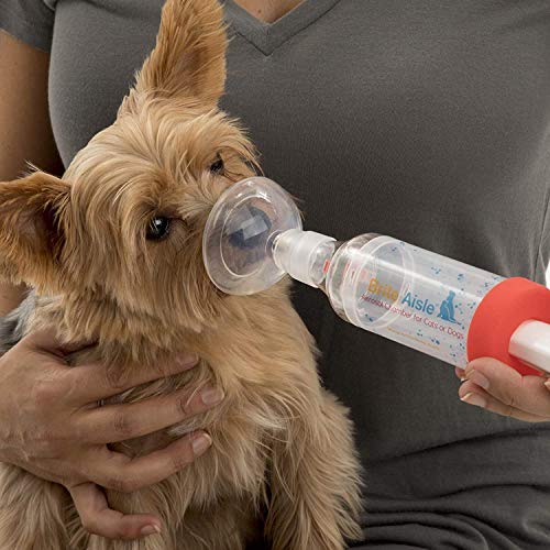 BRITE AISLE Inhaler for Dog or Cat, Aerosol Inhaler Chamber for Dogs