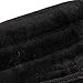 GLOUE Women's Touch Screen Gloves Texting Suede Leather Warm Winter Feast Gloves Driving riding outdoor and indoor fashion gloves (Black)