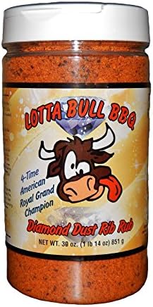 Lotta Bull Diamond Dust Rib Rub (30 Ounce)