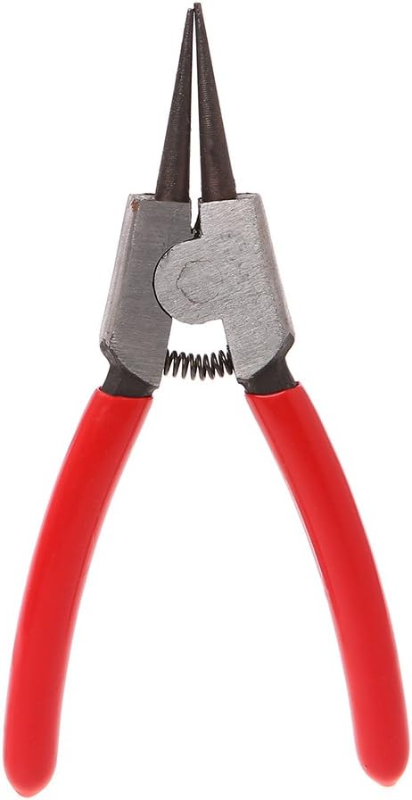 lpyfgtp 5 Inch Circlip Plier External Straight Tip Snap Ring Retainer Shaft Clamp Hand Tool