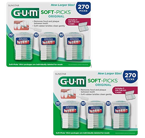 GUM Soft-Picks, Original, 270 Count, Pack of 2 - //coolthings.us