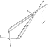 FBG-1 Filter Box Grabber Lift Hoist Tool, Aluminum Alloy Foldable Lifting Tool for HVAC &amp; Air Filter Boxes, One-Person Carrying Handling Tool, Time &amp; Labor Saving, Portable Space-Saving Design