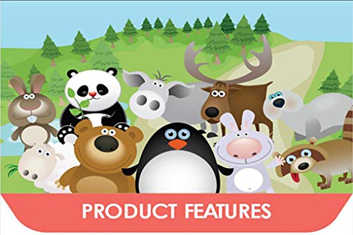 2021 New Board Game, “Animal City” Card Game with Hexagon Puzzle and Bell - A Fun & Fast TeamKids Party Game for Kids and Families, 2-6 Players, Age 3+, Unique Easter Gift