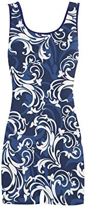 Women's Vintage Floral BoyLeg One Piece Swimsuit Swimwear Tankini