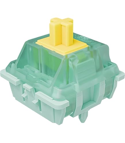 Amazon.com: Gateron Jade Mint Keyboard Switches, Linear 5 Pin 22mm
