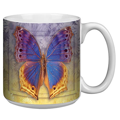 Butterfly Extra Large Mug - 20-Ounce Jumbo Ceramic Haiti | Ubuy