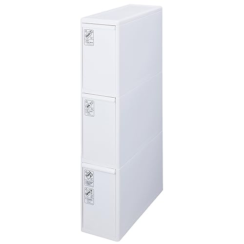 like-it フタ付きゴミ箱 分別引出しステーションスリム3段