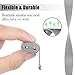 Ouwegaga Bands for Fitbit Versa Replacment Bands Metal Fitbit Versa Smartwatch Bracelet Milanese Loop Stainless Steel Straps for Men Women Small Silver