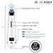 Facial Pore Cleanser Electric Blackheads Remover Skin Care Tool Beauty Suction Vacuum Machine Acne Comedo Removal Extractor Device with Blue Red Green Light