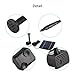 EEEKit Solar Fountain Pump, 1.2W Solar Powered Water Fountain Panel Kit for Birdbath, Pond, Pool, Garden Fish Tank and Lawn(9.9FT Cord)