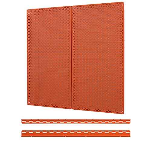 OmniWall Pegboard 2 Panel SideBySide Set 32Inch Tall x 32Inch Wide