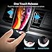 Wireless Car Charger with Touch Sensitive Clamp FLOVEME 10W Fast Wireless Car Charger Mount Phone Holder Qi Wireless Car Charger Compatible for iPhone Xs Max/XR/X/8/8+ Samsung S10/9/8 Note 9 and More