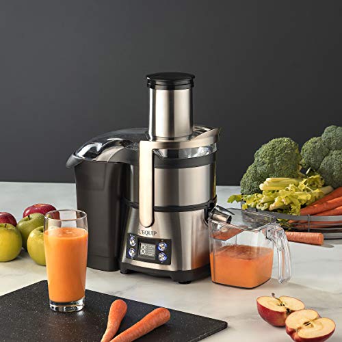 L'Equip Centrifugal Juicer with Extra Wide Feeder Mouth 800Watt Dual