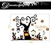 Happy Halloween DIY Wall Decal Wall Stickers Bedroom Home Window Sticker Mural Decorations for Baby Kids Room Nursery Halloween Party by Raleighsee