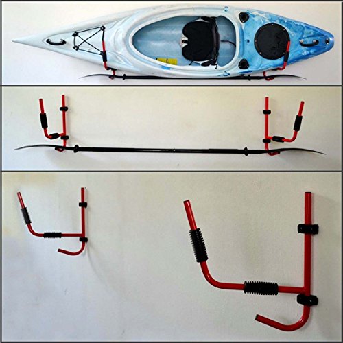 TCHome Kayak Rack Storage Wall Mounted Kayak Holder 100 lbs Kayak