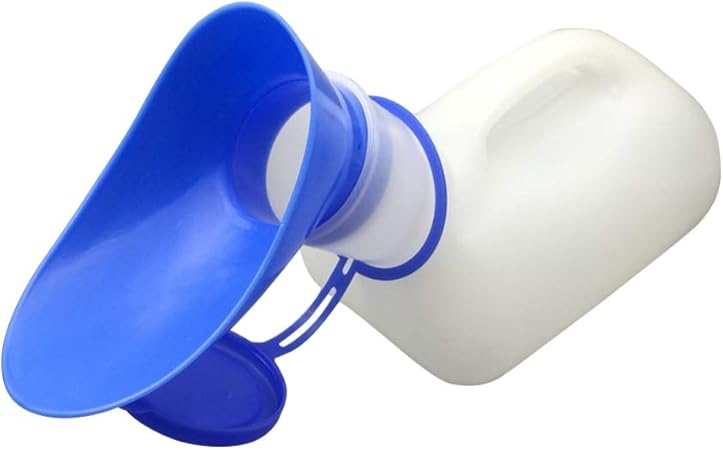 Supvox Urinals Unissex Reutilizável Portátil Masculino Feminino Viagem Emergência 1000 ml