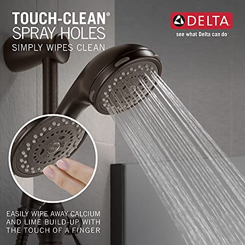 Delta Faucet 3Spray Slide Bar Hand Held Shower with Hose, Oil Rubbed