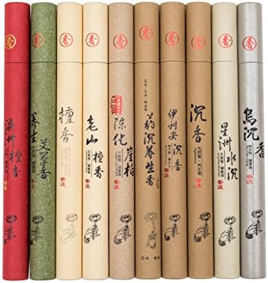 Hub Special Premium Incense Sticks 10 scents, Sandalwood, Wormwood, Agarwood, Arborvitae, Variety Gift Set 360 sticks