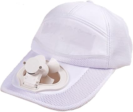 hat with fan attached