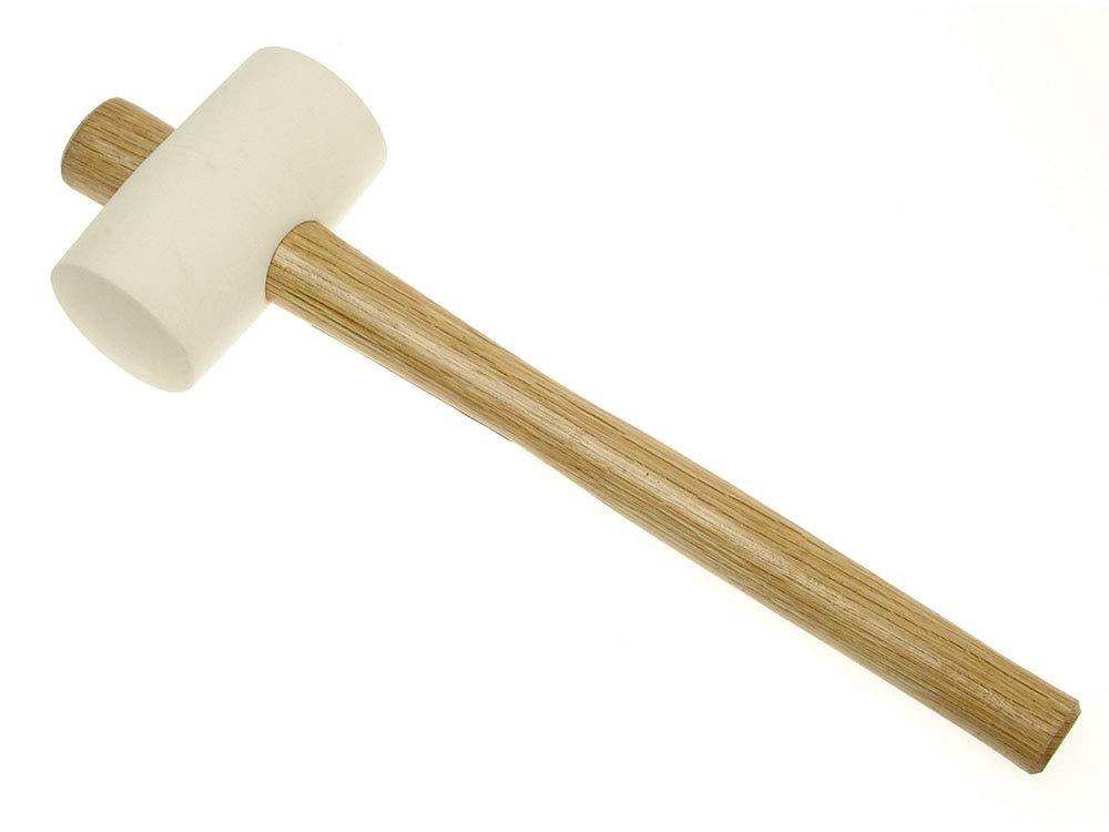 Faithfull Rubber MallET - White 2.1/4IN