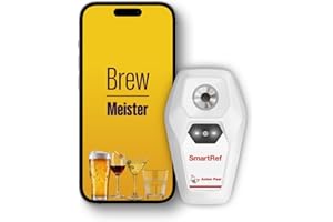 SmartRef Digital Refractometer by Anton Paar – High-Precision Brix & Wort Meter for Beer Brewing, Winemaking, Fermentation | Bluetooth, ATC, Automatic Wort & Alcohol Correction, est. ABV