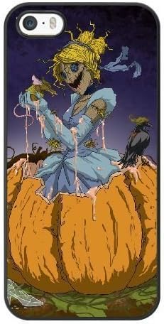 The best gift for Halloween and Christmas iPhone 5 5s Cell Phone Case Black zombie disney princesses WYW8606262
