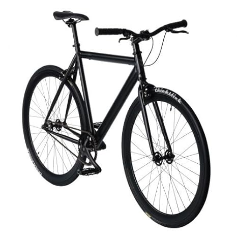 bonvelo Singlespeed Fixie Fahrrad Blizz Back to Black (Large / 56cm für Körpergrößen von 170cm bis 181cm)