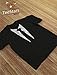 Tuxedo Tie Printed Suit Men's T-Shirt X-Large Black