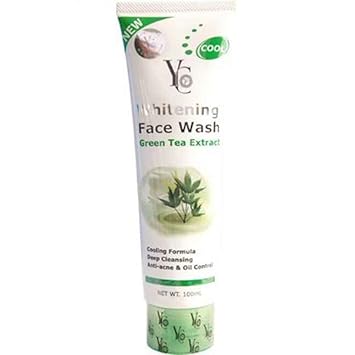 yc whitening face wash green tea extract reviews