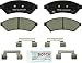 BOSCH BC1075 QuietCast Premium Ceramic Disc Brake Pad Set - Compatible with Select Buick Allure, LaCrosse, Terraza; Chevrolet Uplander; Pontiac Grand Prix, Montana; Saturn Relay; FRONT
