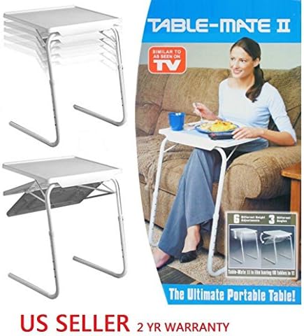 H33 1X SMART TABLE MATE II FOLDABLE FOLDING TABLEMATE AS SEEN ON TV
