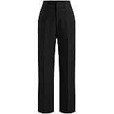 CIDER Women's Tapered Trousers Middle Waist Casual Stylish Pants