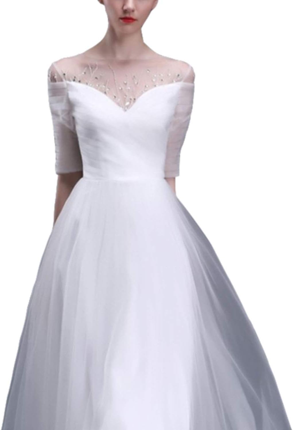 adding chiffon sleeves to a dress