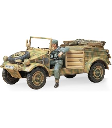 Amazon.com: TAMIYA 1/35 German Kubelwagen Type 82 TAM35238 Plastic
