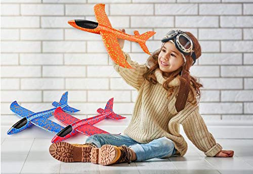 3 KINGSOO+Airplanes+Airplane+Outdoor+Playing+Orange