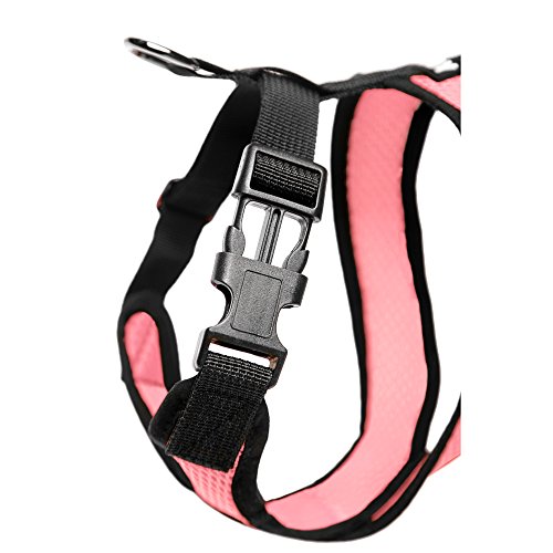 Gooby Gooby Choke Free Comfort Soft Dog Harness, Pink, X-Large