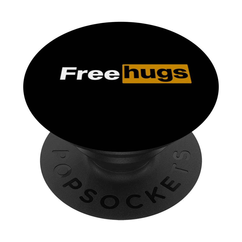 Free Hugs Love Hub Logo Funny Geek Nerd Party Gift PopSockets Swappable PopGrip