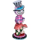Kurt Adler HA0573 15" Hollywood Cheshire Cat Nutcracker, Multicolor