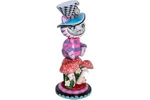 KURT S. ADLER Kurt Adler HA0573 15" Hollywood Cheshire Cat Nutcracker, Multicolor