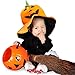 DomeStar Halloween Pumpkin Hat ，Jack-O-Lantern Hat Halloween Hat Halloween Trick-or-Treat Birthday Party Favors